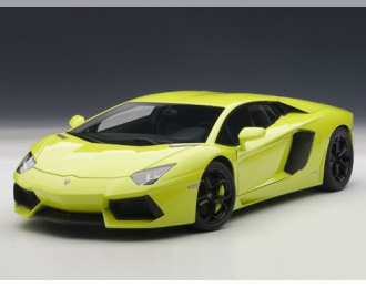 LAMBORGHINI AVENTADOR LP700-4 (VERDE SANDANG) 2011, LIGHT GREEN