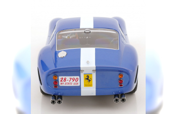 FERRARI 250 GTO (1962), blue metallic/white