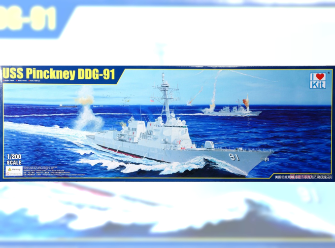 Сборная модель Эскадренный миноносец USS Pinckney (DDG-91)