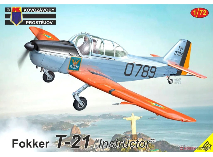 Сборная модель Fokker T-21 "Instructor"