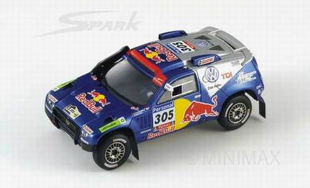 VOIKSWAGEN Touareg №305 3-rd Dakar 2010, blue
