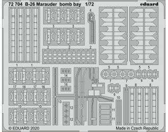 Фототравление для B-26 Marauder бомболюк