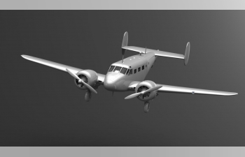 Сборная модель Пассажирский самолёт ВВС США II МВ C-45F/UC-45F