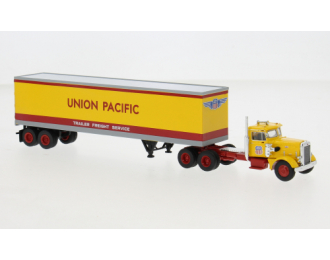 PETERBILT 281 Ko-SZ Union Pacific (1955), yellow/red