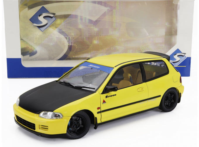 HONDA Civic Eg6 Sir Ii Spoon (1991), Yellow Black