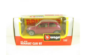 RENAULT Clio RT, made in Italy 1:43, бордовый