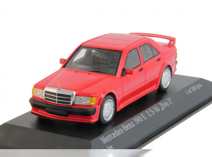 MERCEDES-BENZ 190 EVO 1 W201 (1990), red