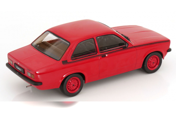 OPEL Kadett C Junior with red rims (1976), red black