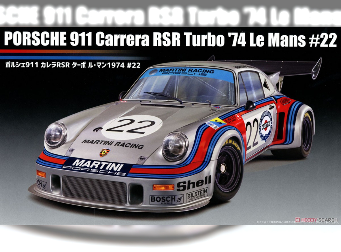 Сборная модель Porsche 911 Carrera RSR Turbo LeMans (1974)