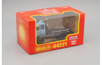 МАЗ 64221 седельный тягач (1989-1991), голубой