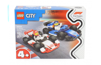 Сборная модель Lego City - F1 Hass + Williams - 92 штук