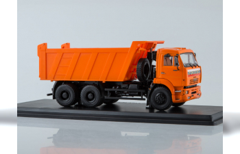 Камский грузовик 6520 самосвал, оранжевый