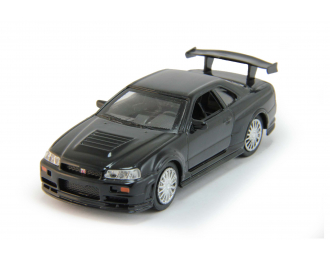 NISSAN Skyline GT-R (R34), black