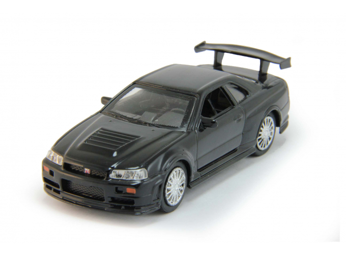 NISSAN Skyline GT-R (R34), black