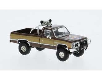 GMC Sierra Grande (1981), brown/gold