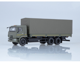 Камский грузовик 65117 бортовой (рестайлинг), хаки