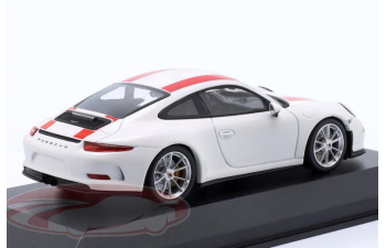 PORSCHE 911 (991) (2016), white/red