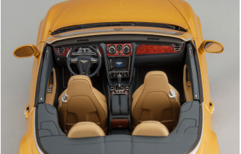 Bentley Continental GT Convertible 2016 (sunburst gold)