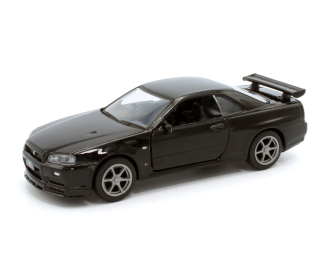 NISSAN GTR-R34 V-Spec II, black