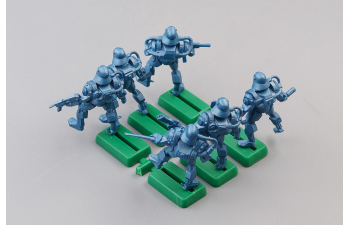 Набор фигурок / солдатиков Бронепехота Протекторат, Легкая роботизированная киберпехота