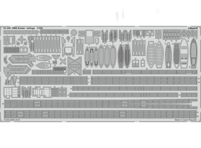 HMS Exeter поручни