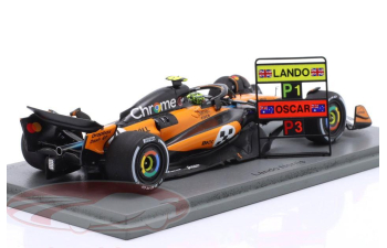 McLAREN MCL39 #4 Winner Monaco GP Formula 1 World champion Lando Norris (2025)