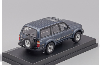 TOYOTA Land Cruiser 80 Van VX Limited (1992), dark bluish gray metallic