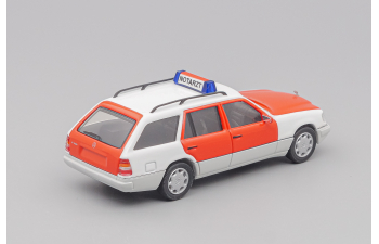 MERCEDES-BENZ E320 T Notarzt, white / red