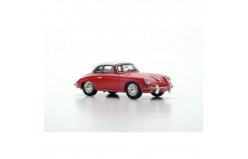 Porsche 356 C Cabrio Hardtop 1963 (red)