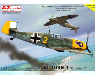 Сборная модель Bf 109E-1 Experten 2