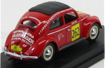 VOLKSWAGEN Beetle №262 Rally Carrera Panamericana (1954) Jan Wiers - Rene Wiers, Red