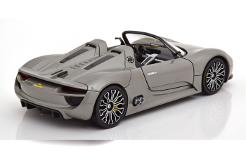 PORSCHE 918 Spyder (2013), grey metallic