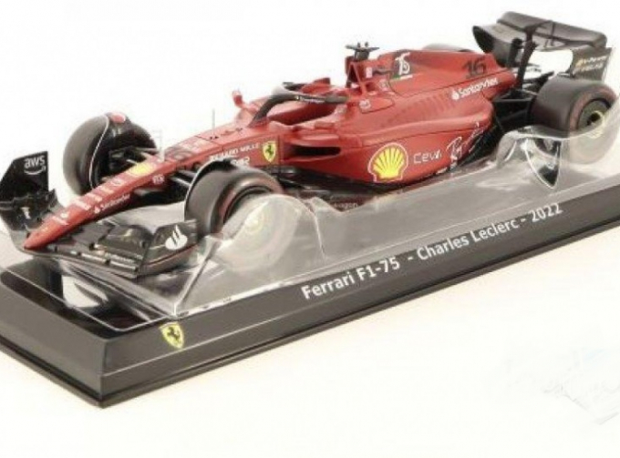 FERRARI F1-75 - 2022 - Charles Leclerc, Les grandes FERRARI F1 mythe et passion № 1