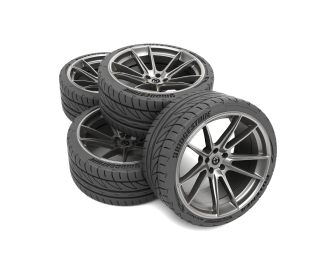 Набор дисков HRE FF04 20 дюймов (с покрышками)