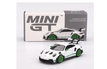 PORSCHE 911 (992) GT3 RS, white/green