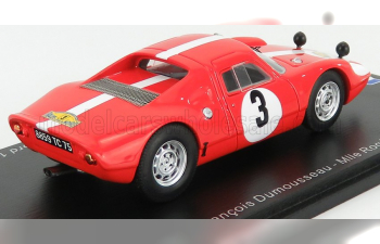 PORSCHE 904 Gts N3 Rally Des Routes Du Nord (1966) F.Dumousseau - M.Roques, Red White