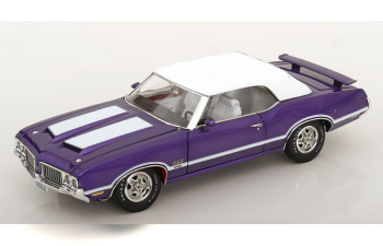 OLDSMOBILE 442 W-30 (1970), purple-metallic white