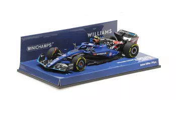 WILLIAMS F1  Fw45 Team Williams Racing Gulf №2 Austin Usa Gp (2023) Logan Sargeant, Blue