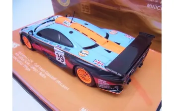 McLAREN F-1 Gtr N 39 Le Mans 1997 R.bellm - A.gilbert Scott - M.sekiya, Light Blue Black