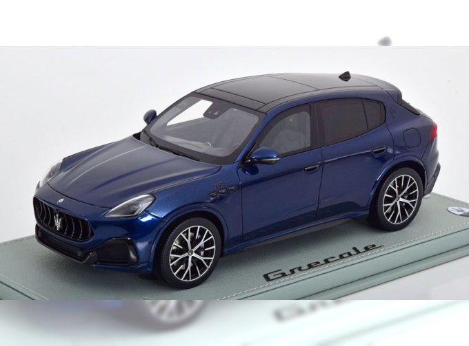 MASERATI Grecale Trofeo Suv (2023) - Con Vetrina - With Showcase, Blu Nobile - Blue Met