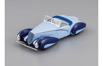 DELAHAYE Type 135-M Cabriolet (1937), blue