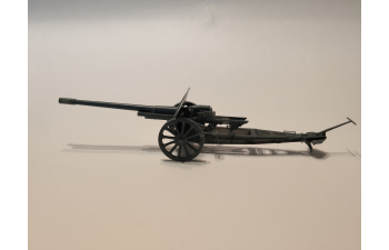 Сборная модель 107 мм пушка обр. 1910/30 года на металлических колесах