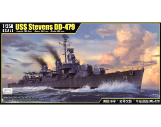 Сборная модель USS Stevens DD-479