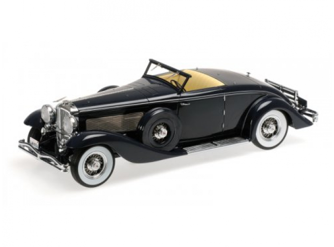 DUESENBERG SJN (SUPERCHARGED) CONVERTIBLE COUPE - 1936 - DARK BLUE