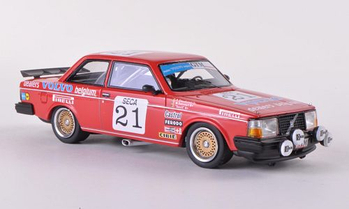 VOLVO 240 Turbo Gr A 21 M.Delcourt / P.Dieudonne ETCC 1984, red