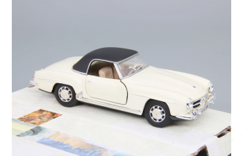 MERCEDES-BENZ 190SL Roadster (white), ранний выпуск, открываются двери