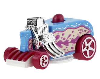Birthday Burner, pink/blue