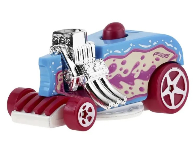Birthday Burner, pink/blue