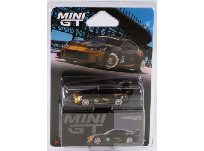 TOYOTA GR Supra LB-Nation (2025), black / gold