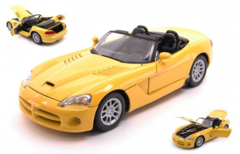 DODGE Viper SRT-10 Cabriolet (2003), желтый